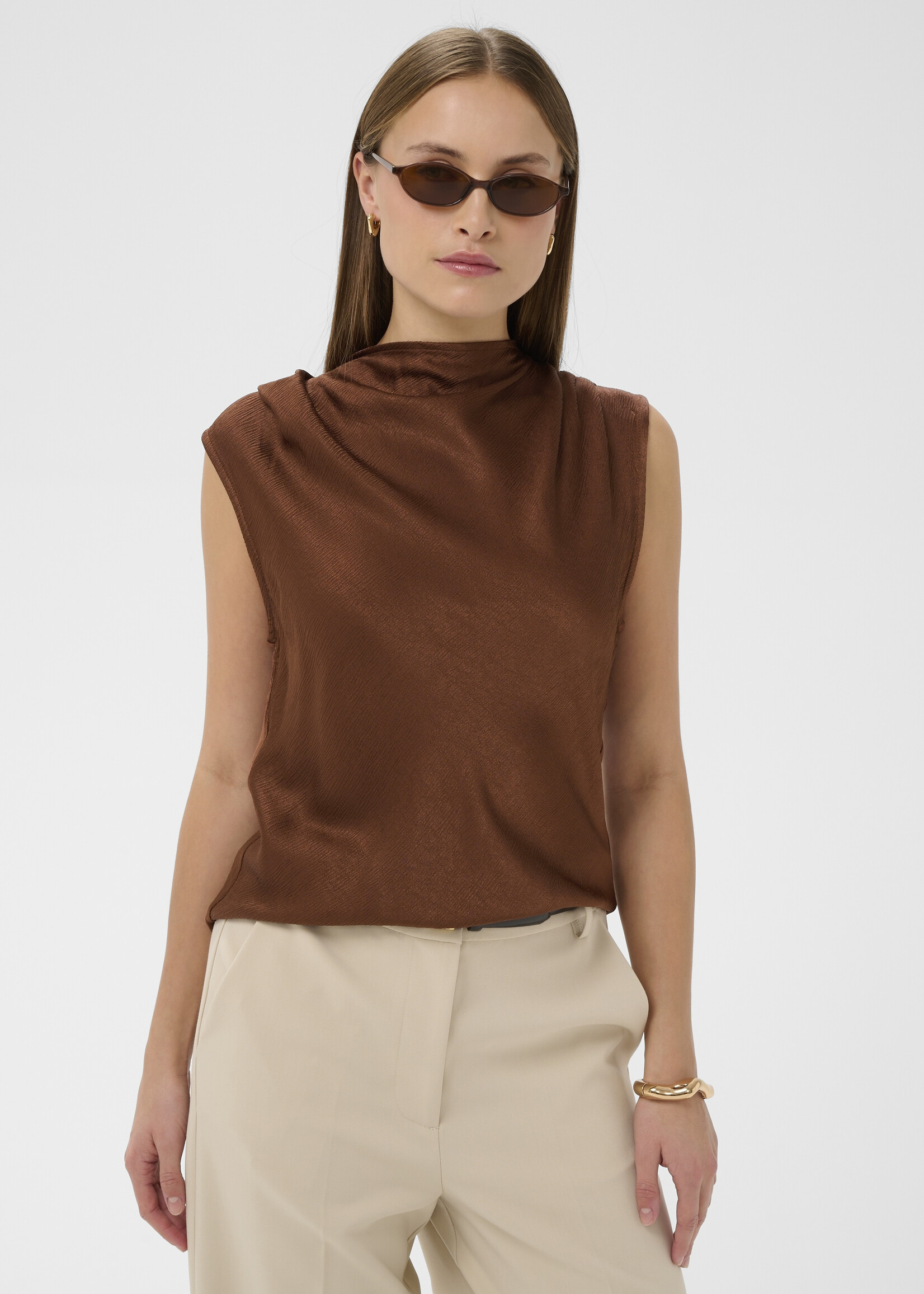 Soaked Soaked Mirabella Mock Neck Tank