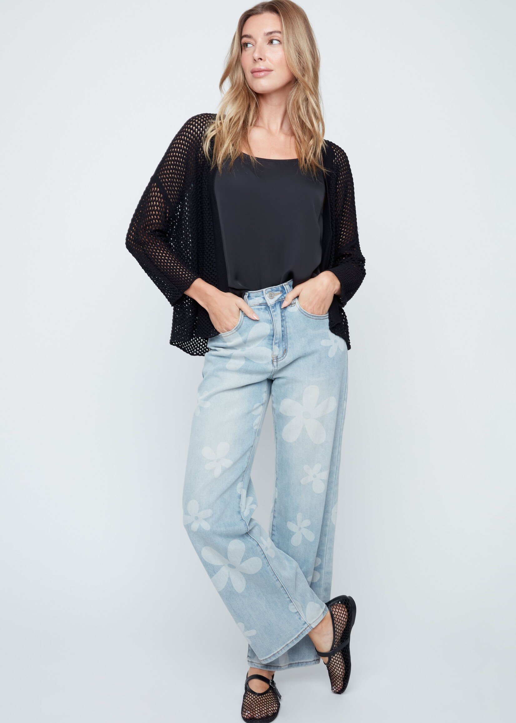 Renuar Renuar Crochet Cardi