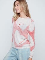 Renuar Renuar Heart Detail Crew Sweater
