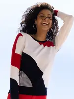 Alison Sheri Alison Sheri Colour Block Sweater