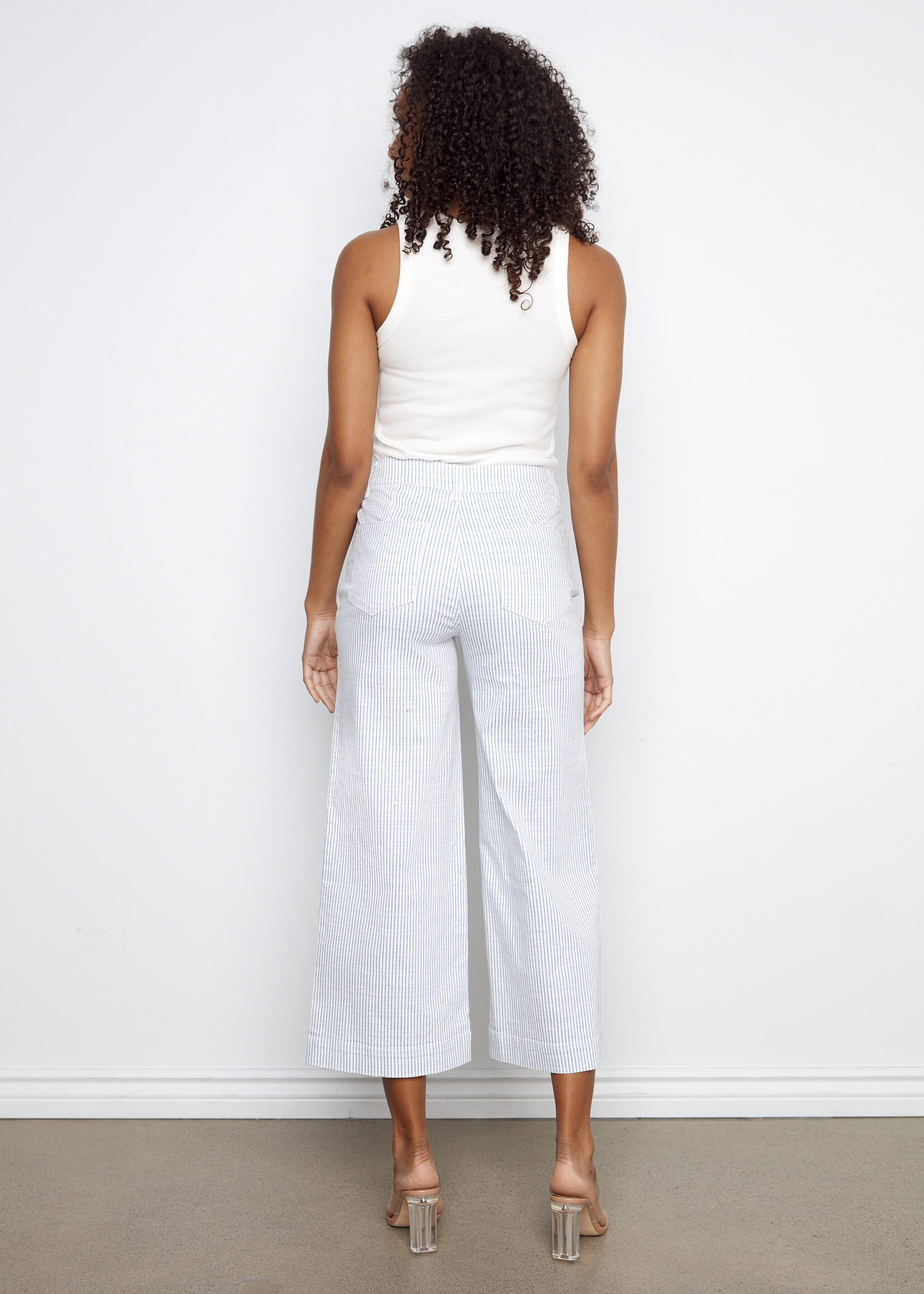 Charlie B Charlie B Striped Cropped Pants