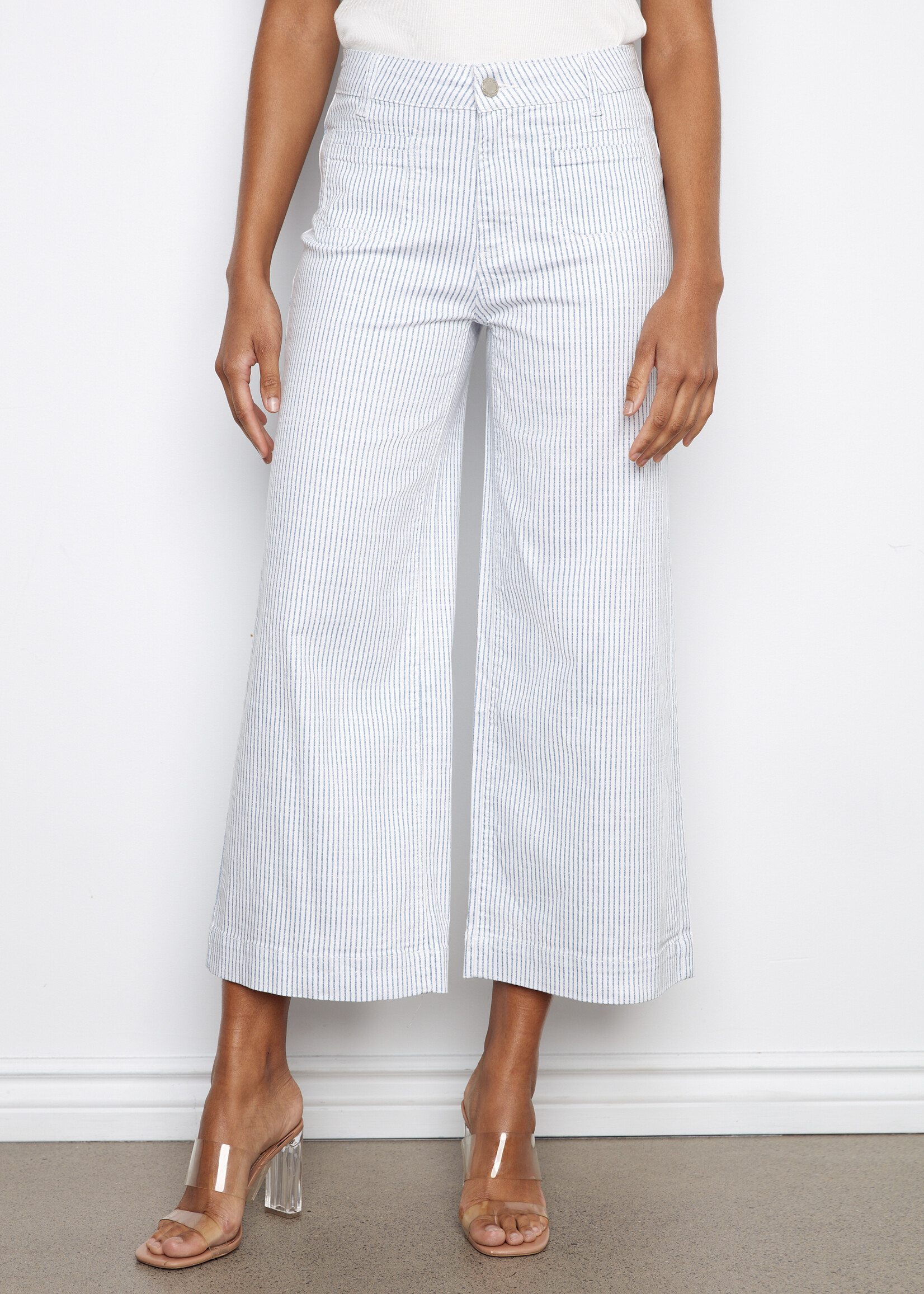Charlie B Charlie B Striped Cropped Pants