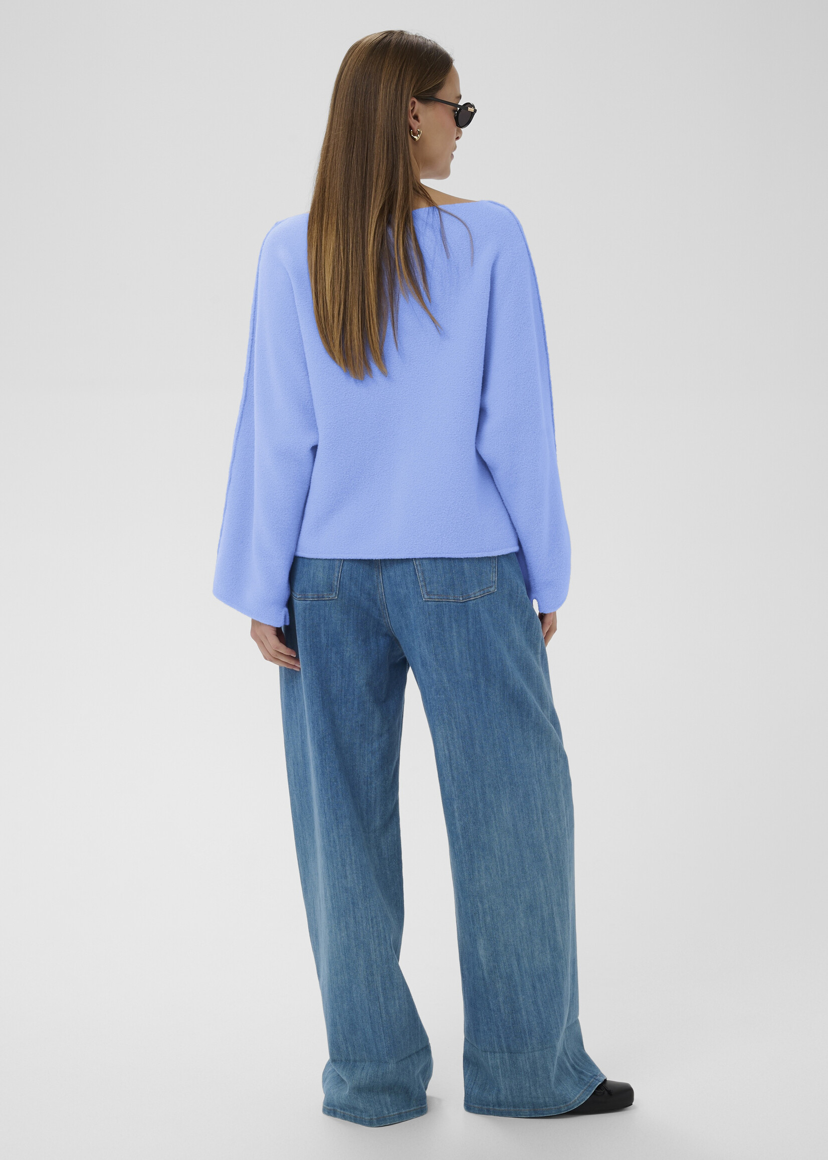 Soaked Soaked Nerea Boat Neck Cozy Sweater