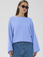 Soaked Soaked Nerea Boat Neck Cozy Sweater