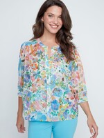 Renuar Renuar Sheer Blouse with Tank