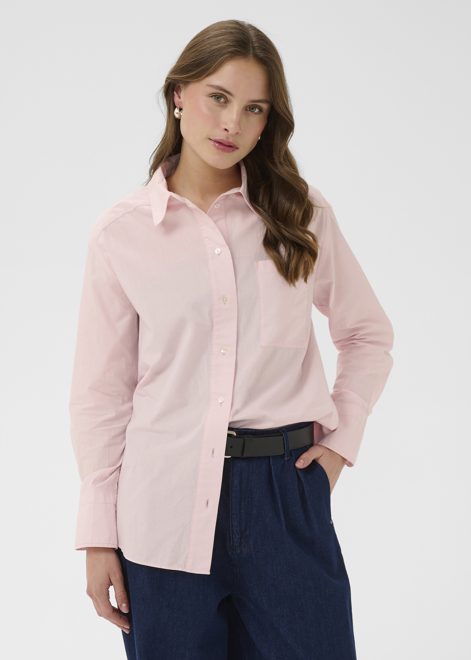 Saint Tropez Saint Tropez Phyllis Cotton Shirt