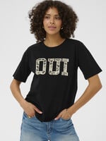Kaffe Kaffe Rosie Lacey "Oui" Tee