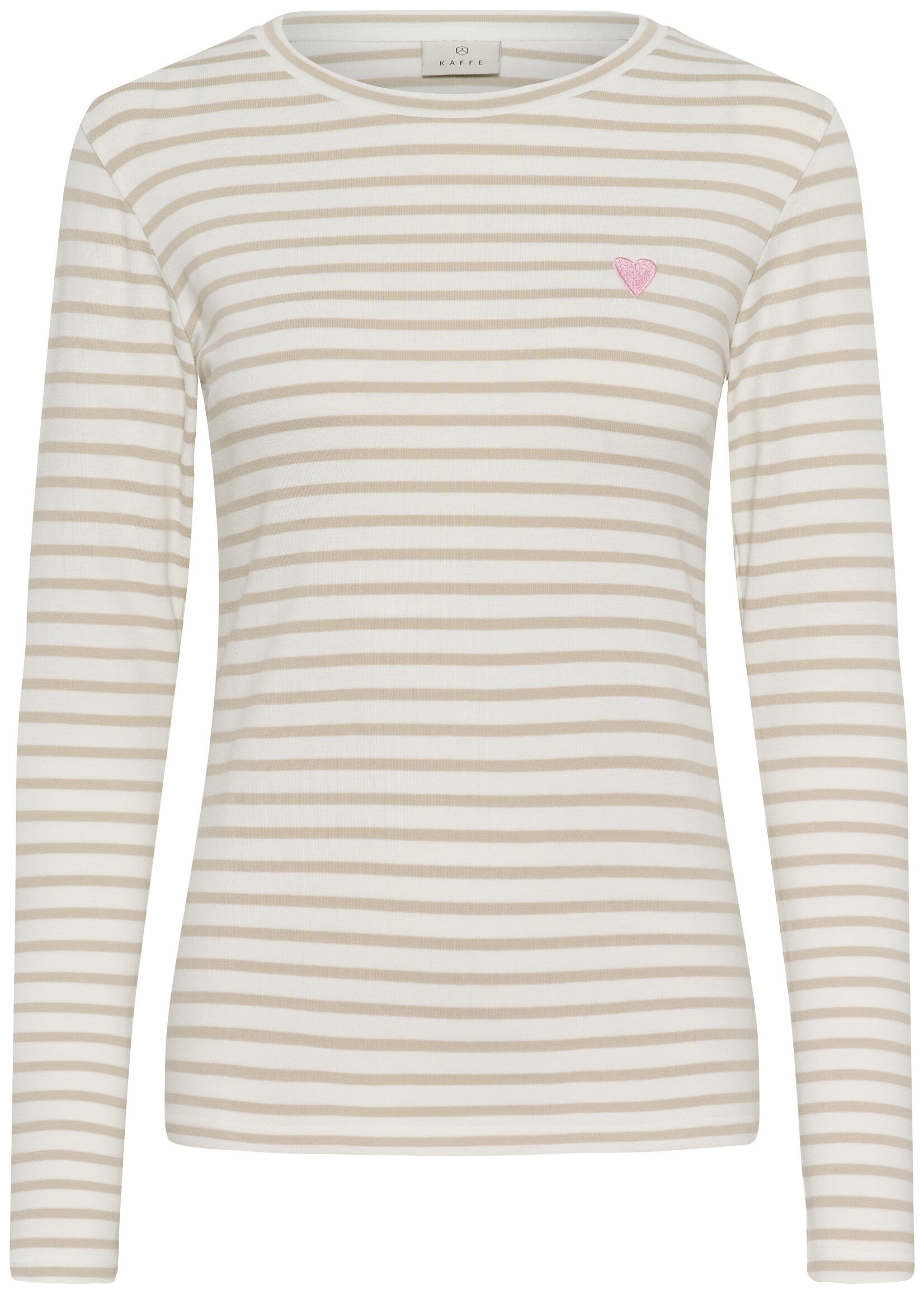 Kaffe Kaffe Liddy Striped Long Sleeve Tee