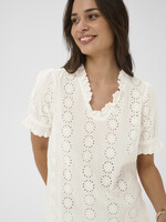 Kaffe Kaffe Dona Eyelet Top