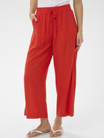 Kaffe Kaffe Milia Cropped Wide Linen Pants