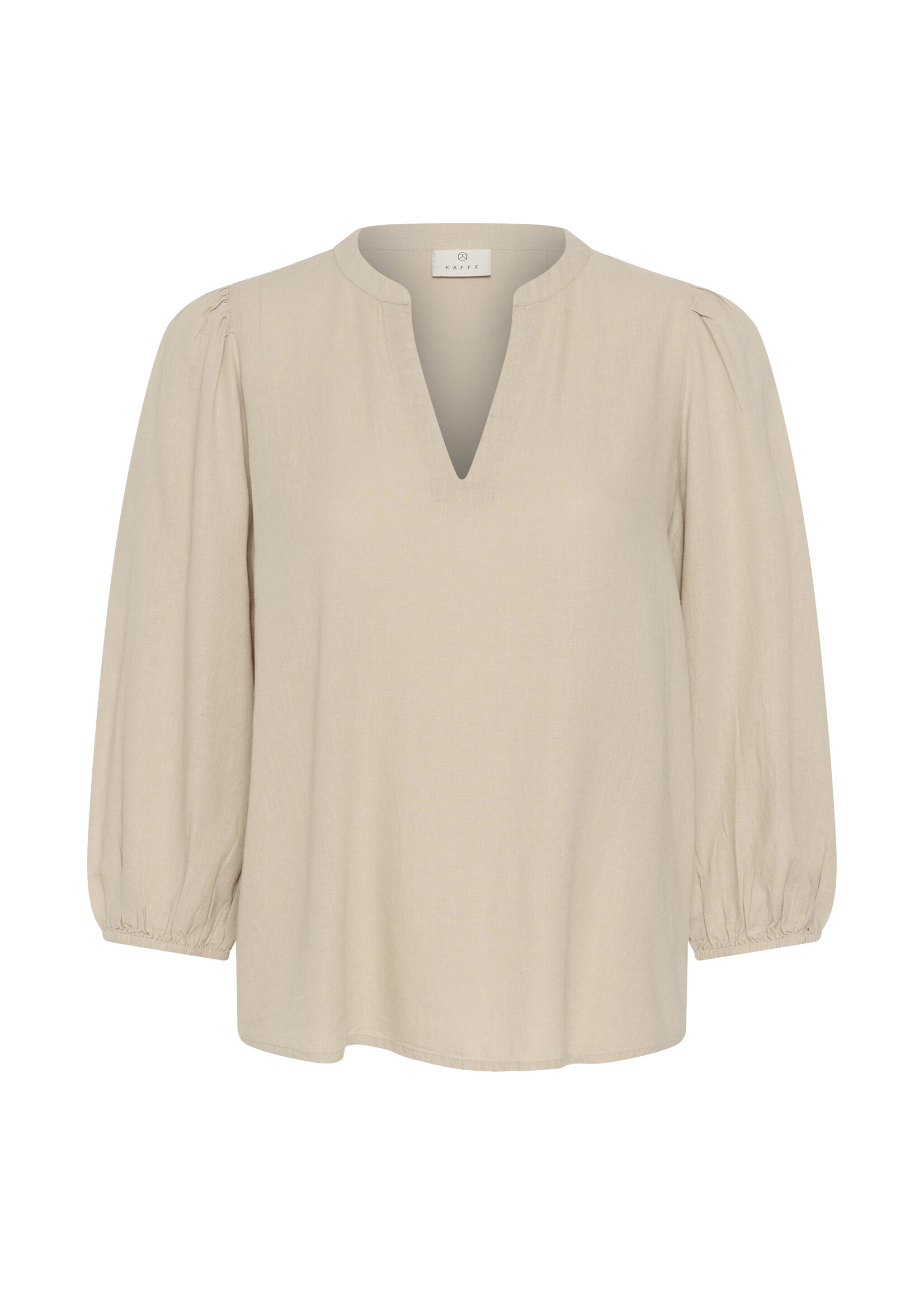 Kaffe Kaffe Millia 3/4 Sleeve Linen Top