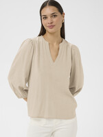 Kaffe Kaffe Millia 3/4 Sleeve Linen Top