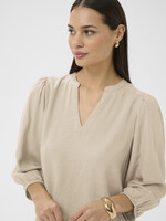 Kaffe Kaffe Millia 3/4 Sleeve Linen Top