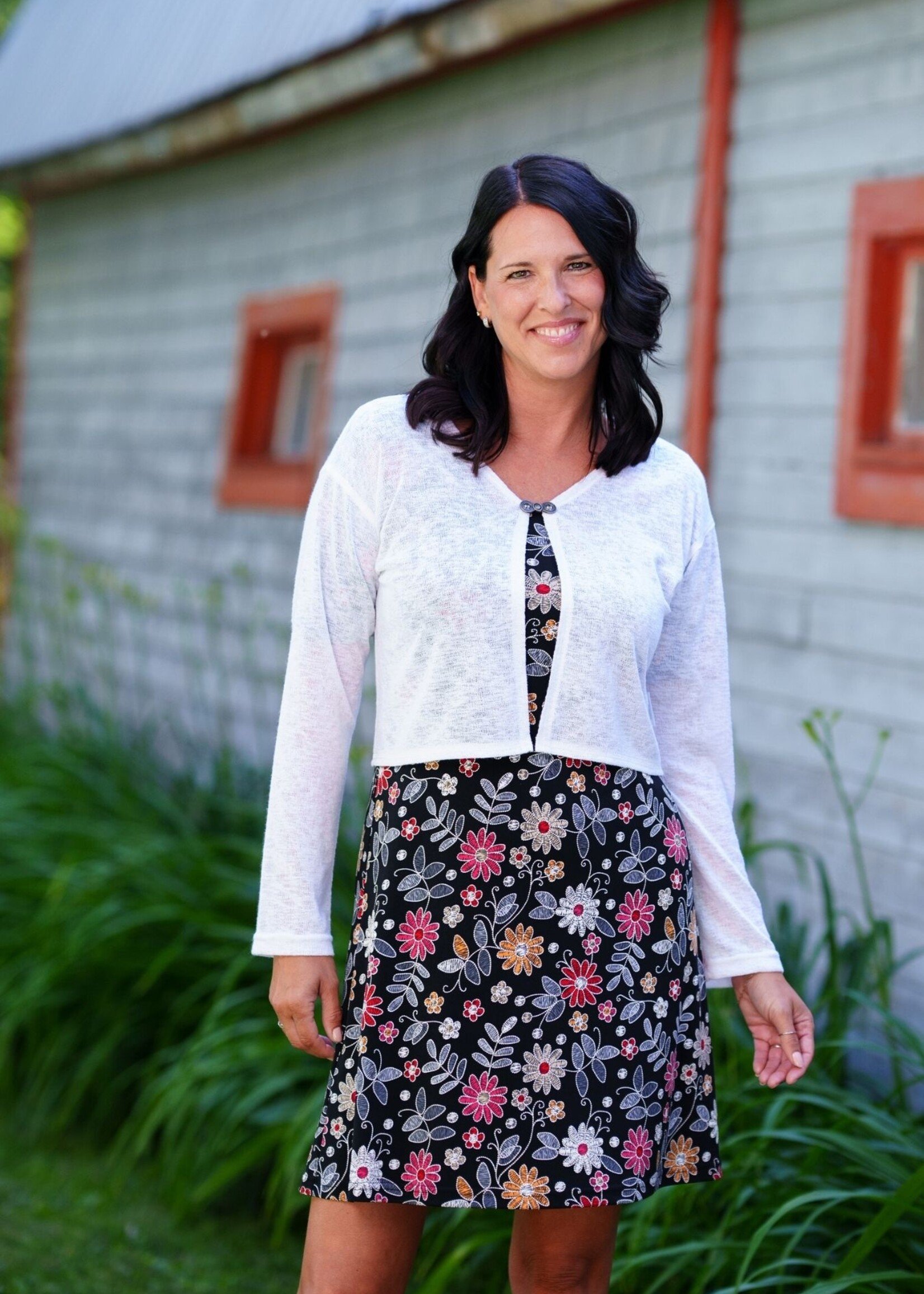 Rien Ne Se Perd Rien Ne Se Perd Black Floral Dress