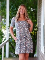 Rien Ne Se Perd Rien Ne Se Perd Short Sleeve Floral Dress