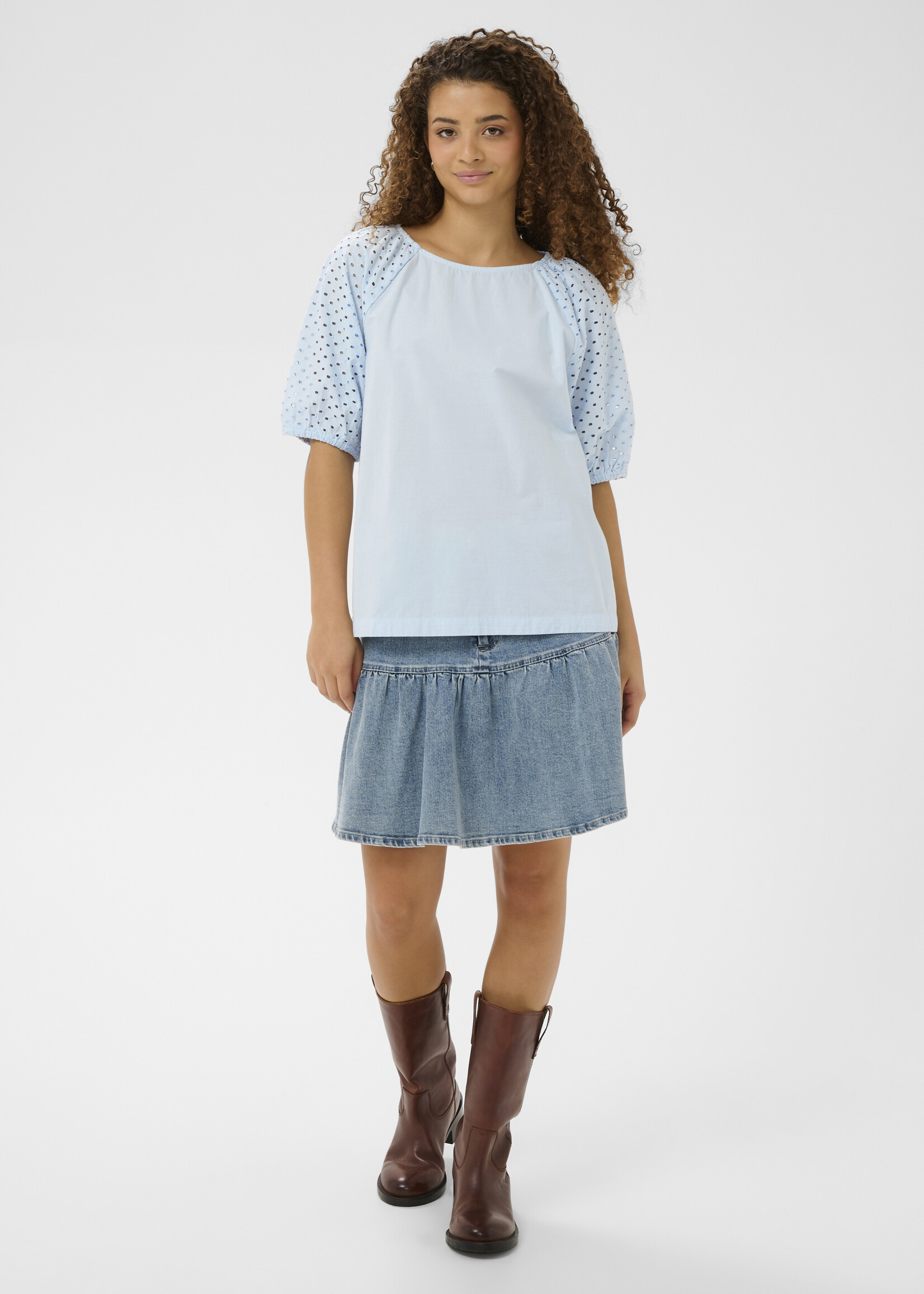 Saint Tropez Saint Tropez Pala Open Dot Top