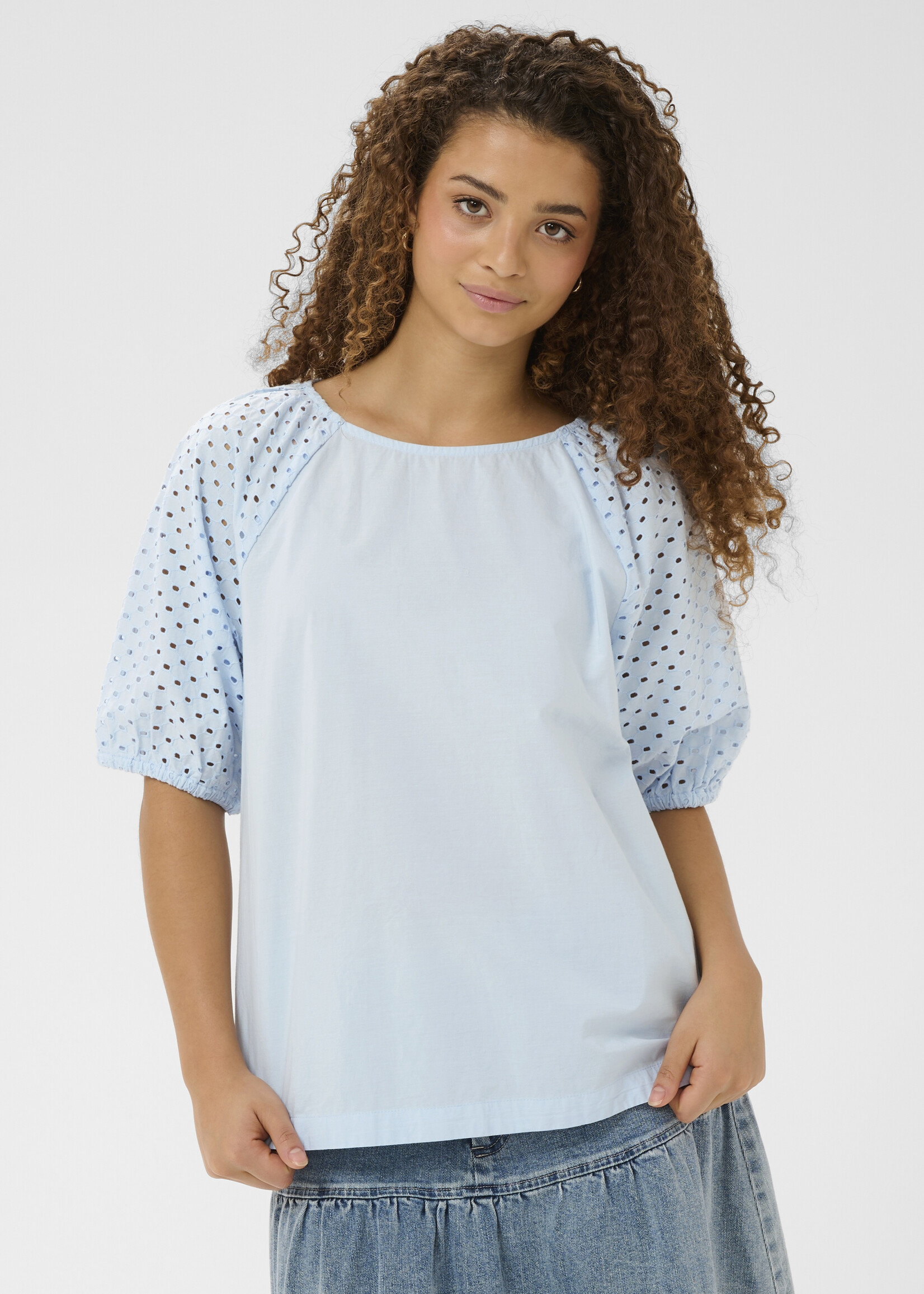 Saint Tropez Saint Tropez Pala Open Dot Top