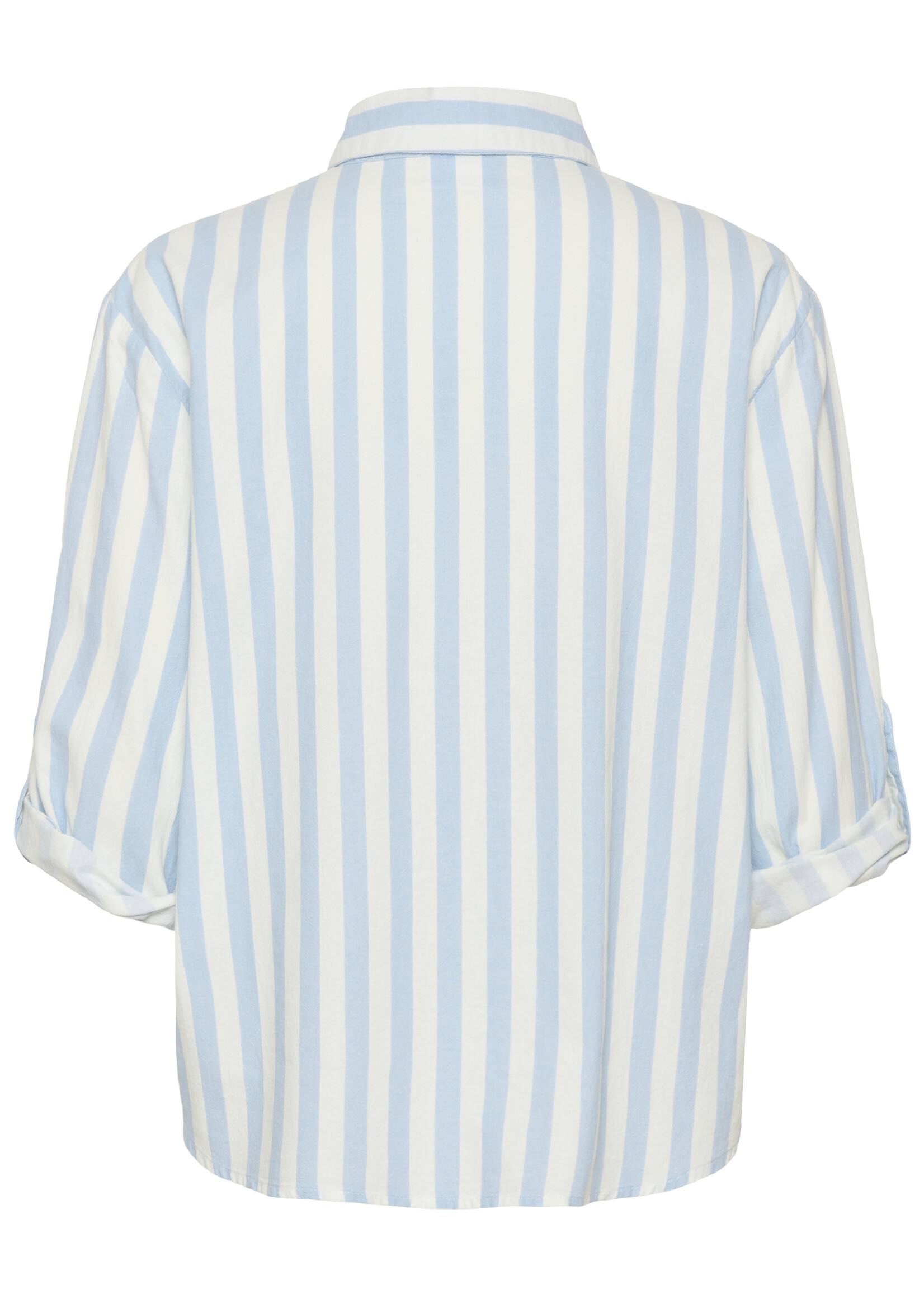 Saint Tropez Saint Tropez Zalinda Striped Short Sleeve Shirt