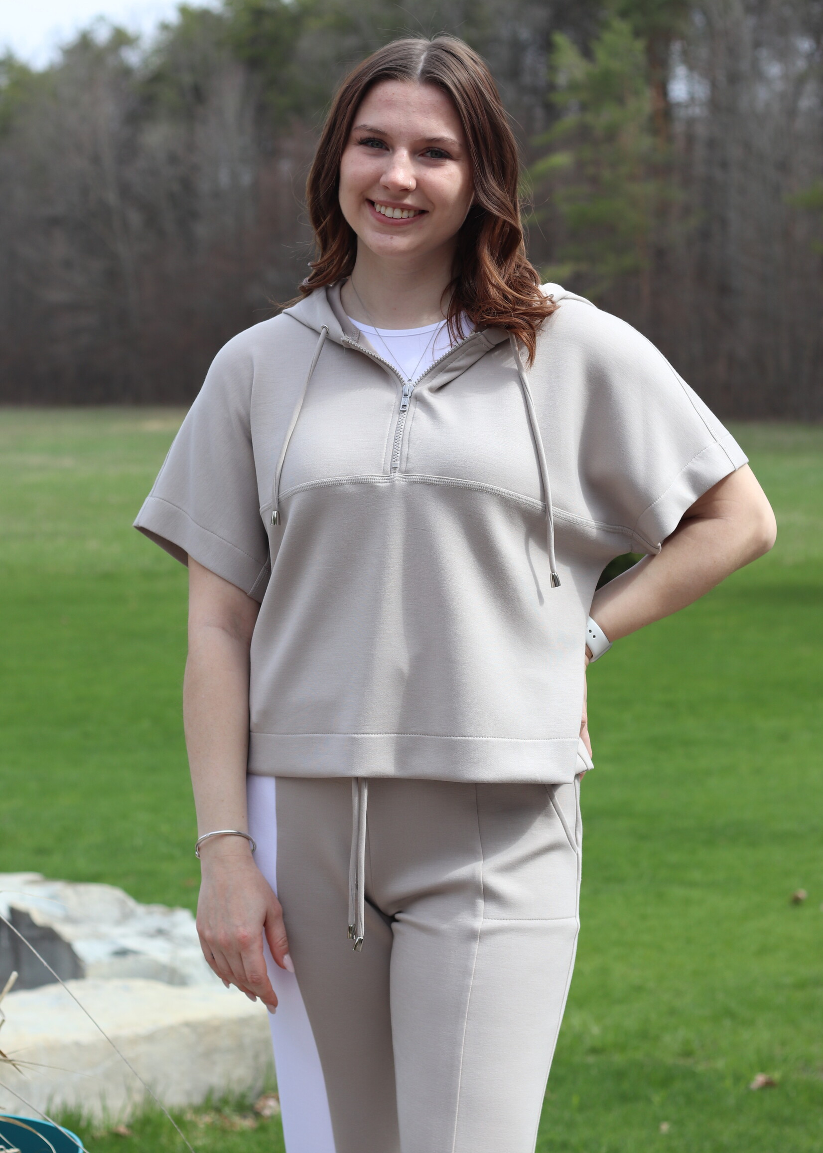 PURE PURE Zip Hoodie