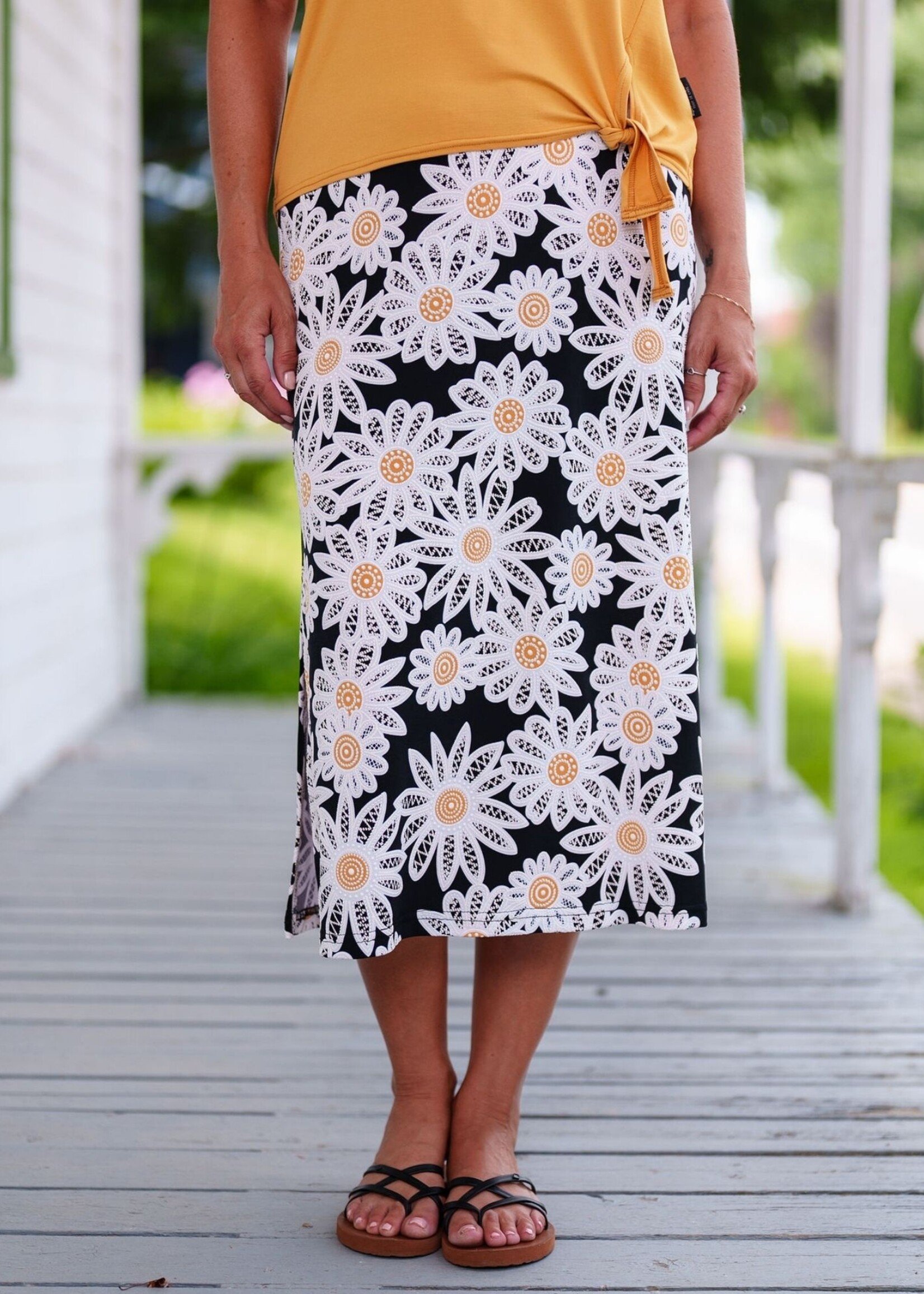 Rien Ne Se Perd Rien Ne Se Perd Daisy Print Skirt