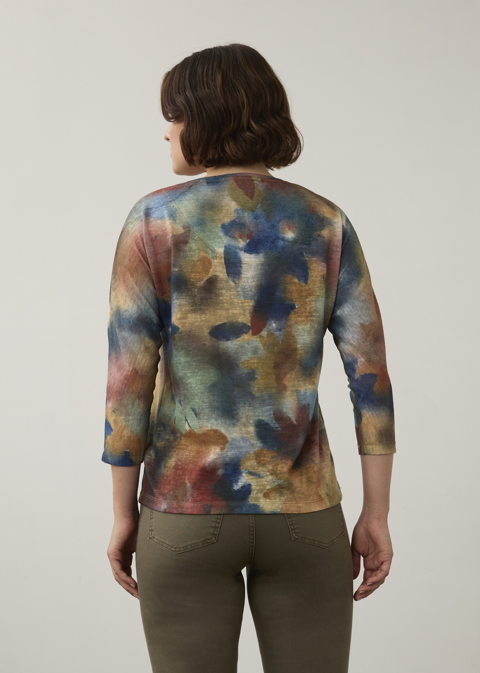 French Dressing Jeans FDJ Drop Shoulder Vneck Top