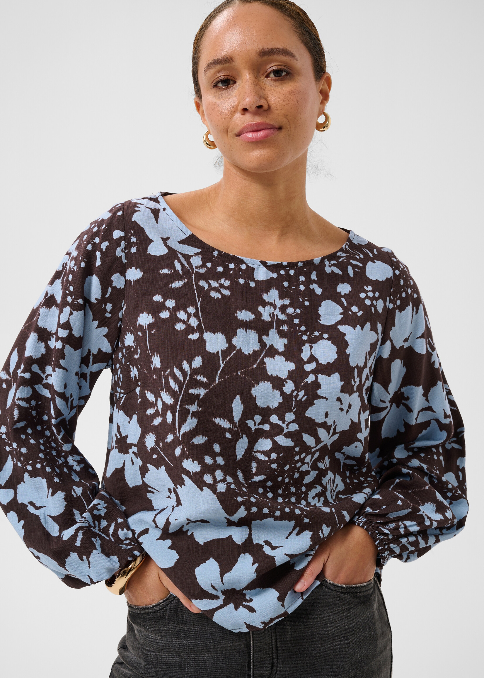 Kaffe Kaffe Nadira Floral Blouse