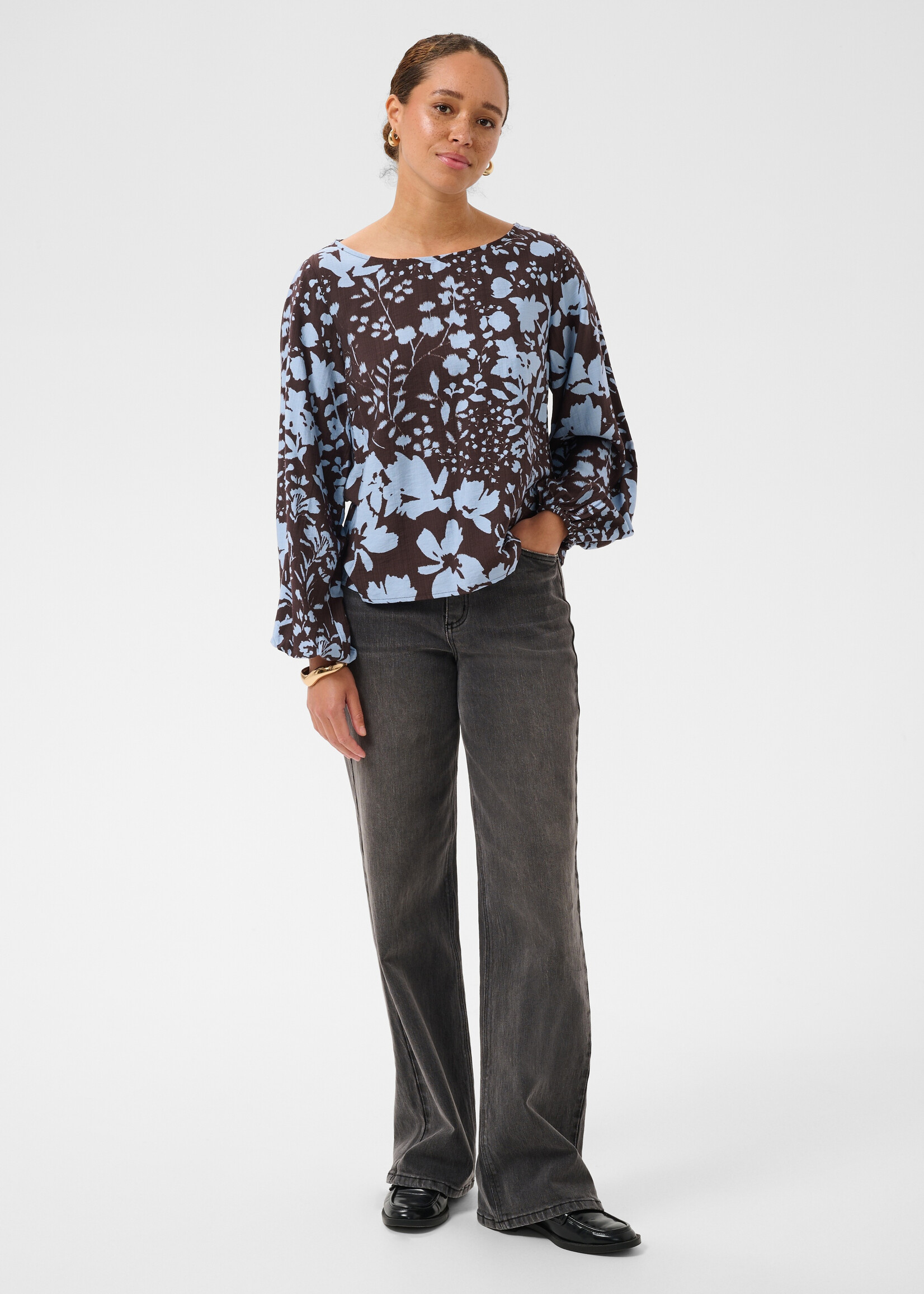 Kaffe Kaffe Nadira Floral Blouse