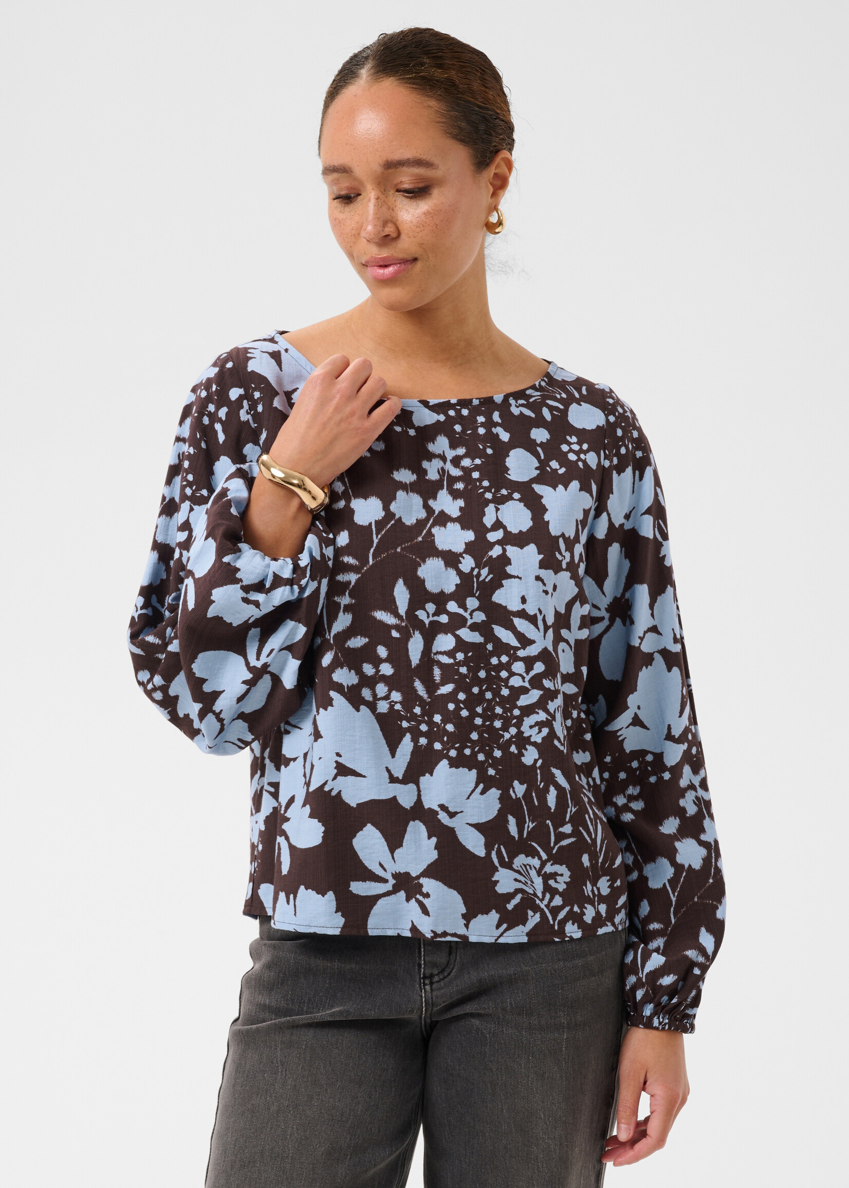 Kaffe Kaffe Nadira Floral Blouse