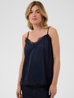 Saint Tropez Saint Tropez Teagan Lace Trim Satin Cami