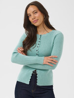 Saint Tropez Saint Tropez Tristen Scallop Detail Cardi