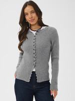 Saint Tropez Saint Tropez Tristen Scallop Detail Cardi