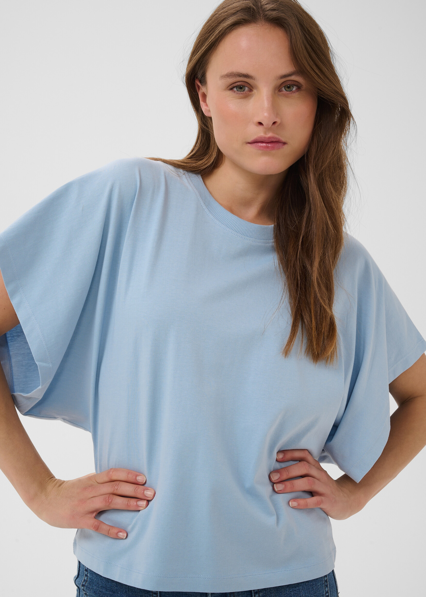 Kaffe Kaffe Stormy Short Sleeve Tee