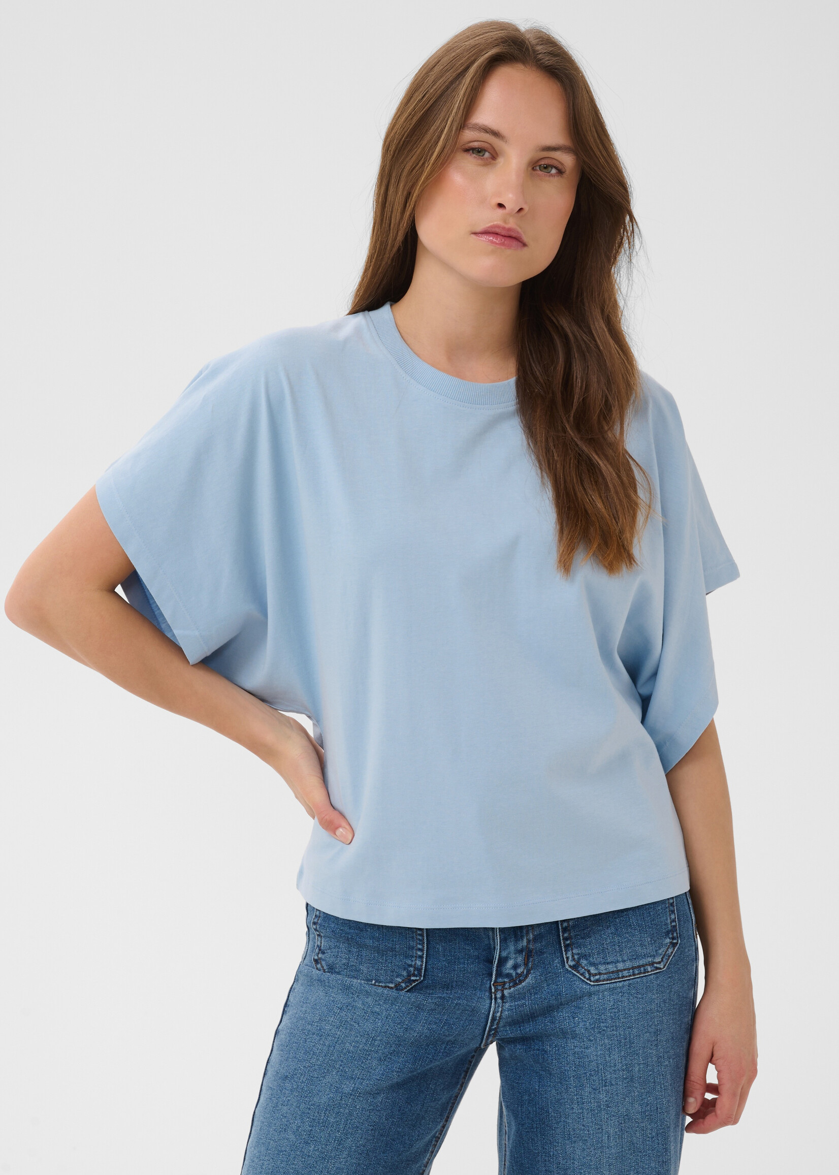 Kaffe Kaffe Stormy Short Sleeve Tee