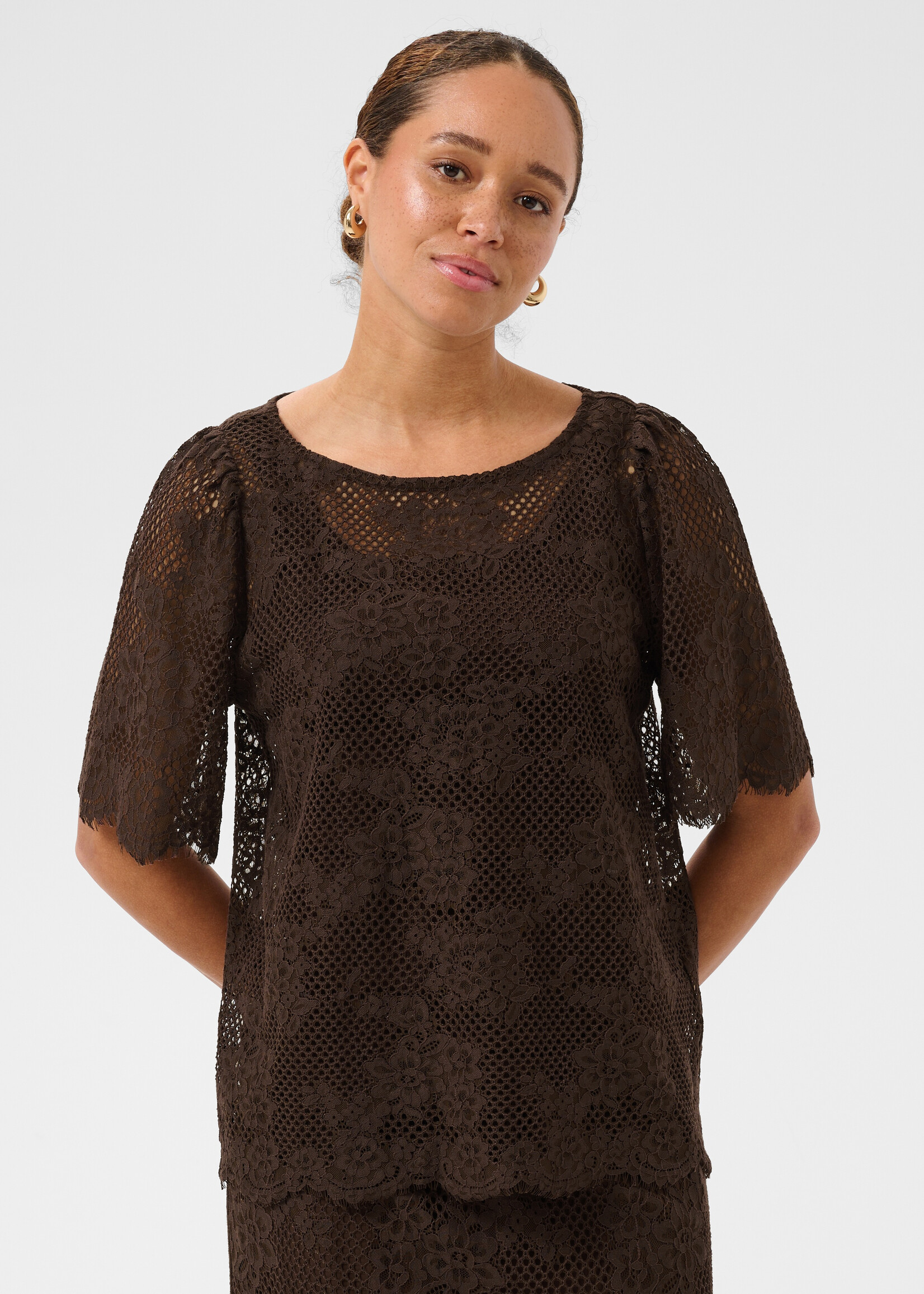 Kaffe Kaffe Cornelia Lace Top