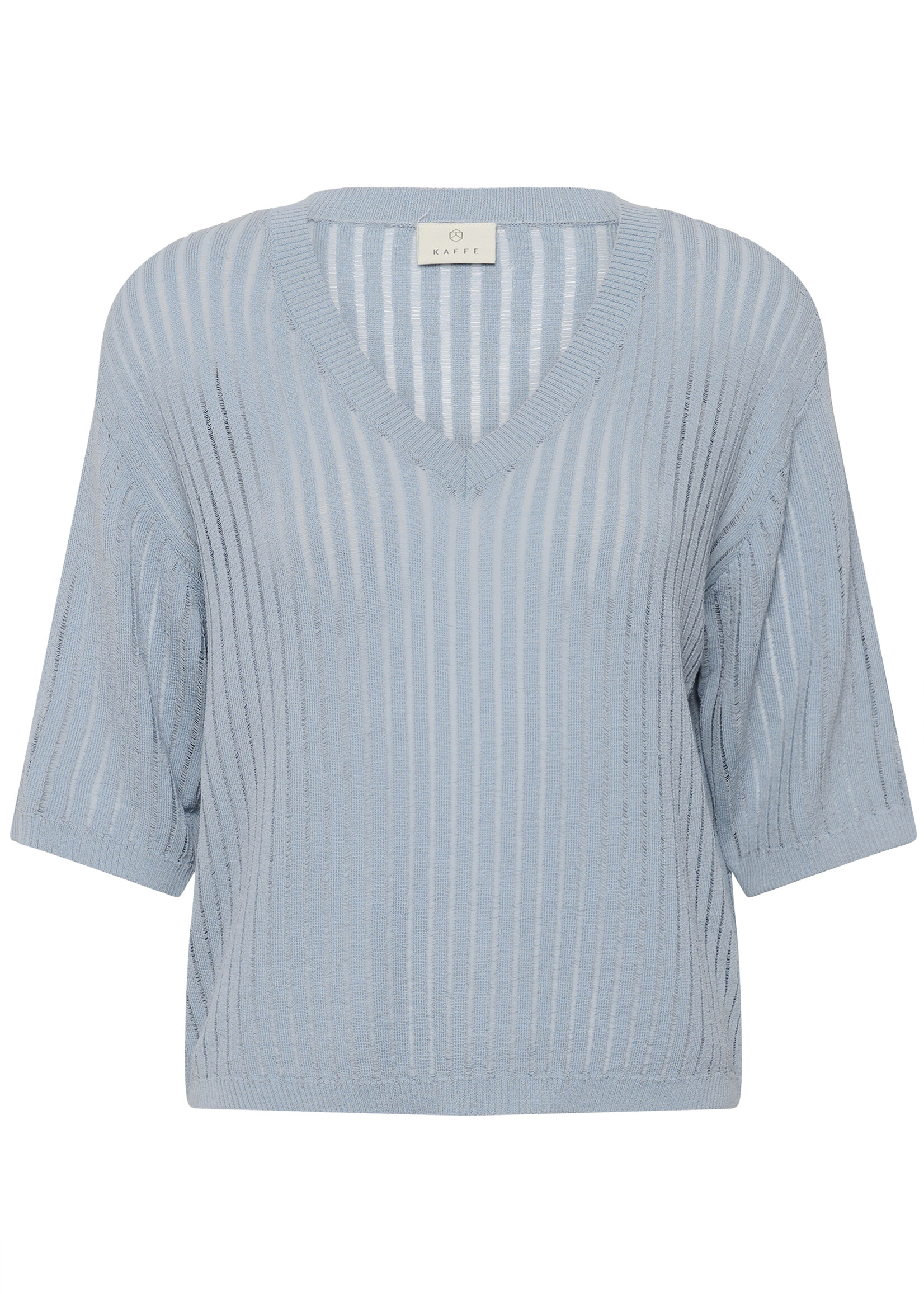 Kaffe Kaffe Abalina Short Sleeve Knit Top