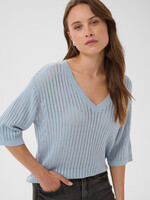 Kaffe Kaffe Abalina Short Sleeve Knit Top