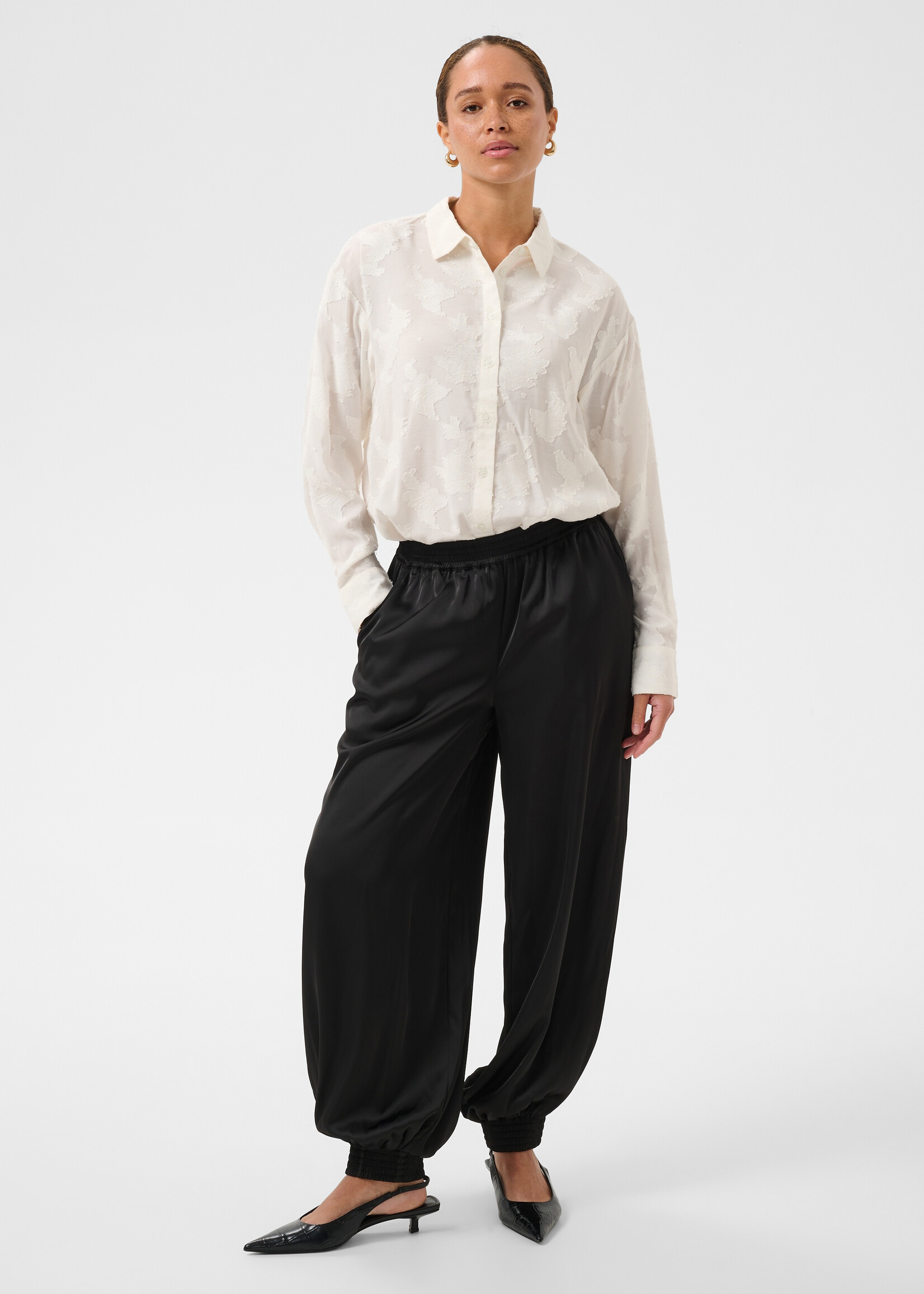 Kaffe Kaffe Hill Satin Jogger