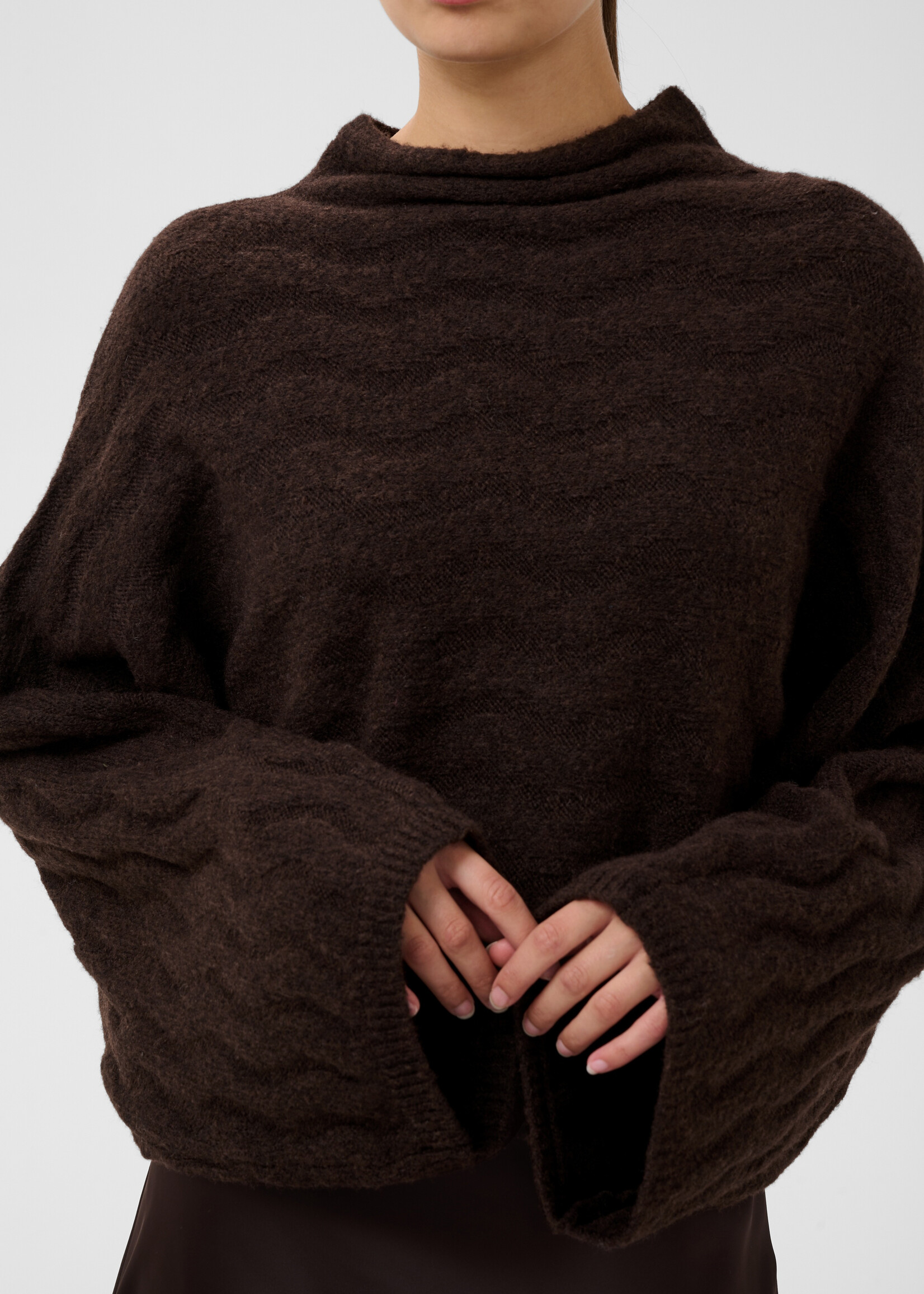 Soaked Soaked Idalia Poncho Pullover