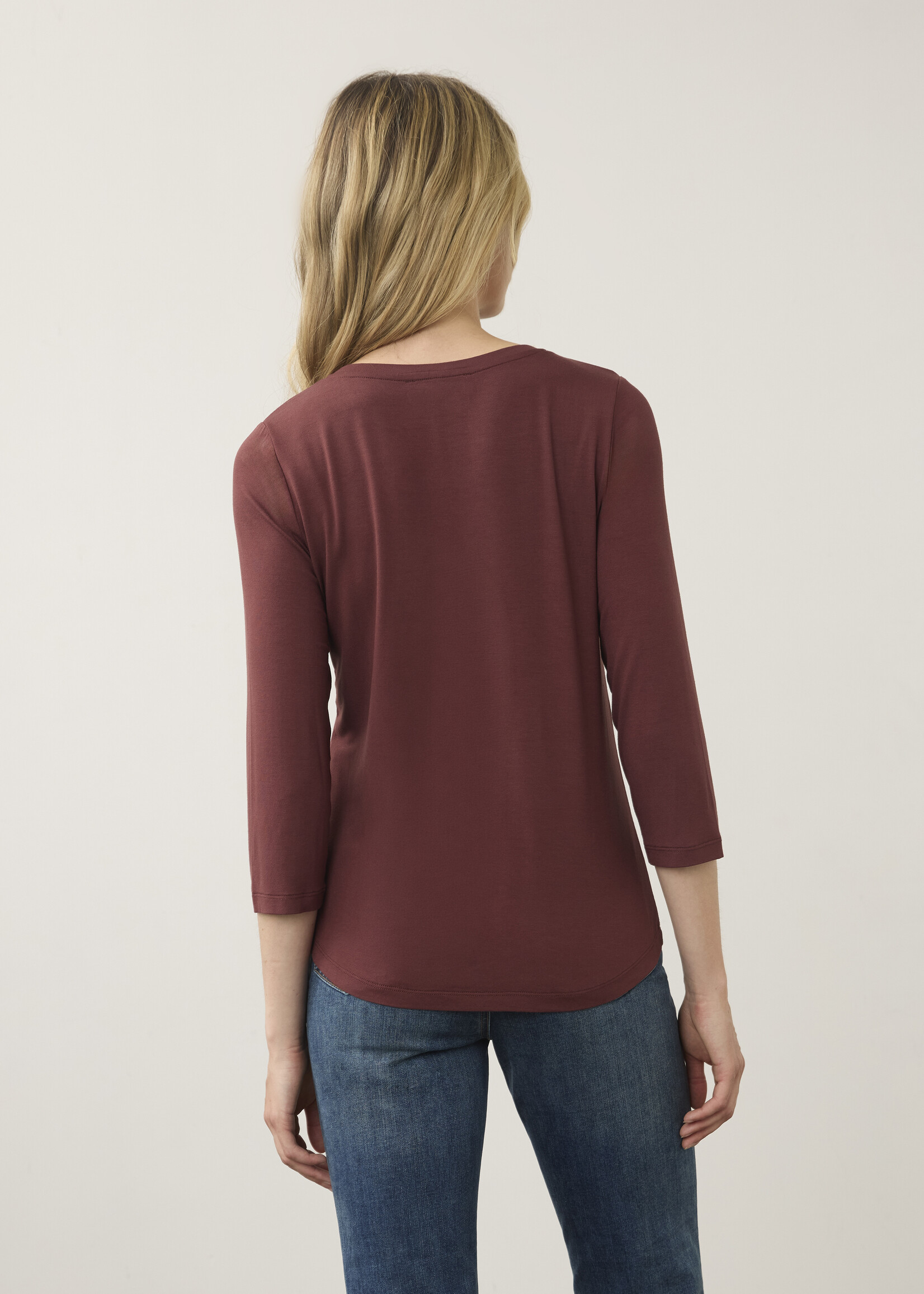 French Dressing Jeans FDJ VNeck Long Sleeve Top