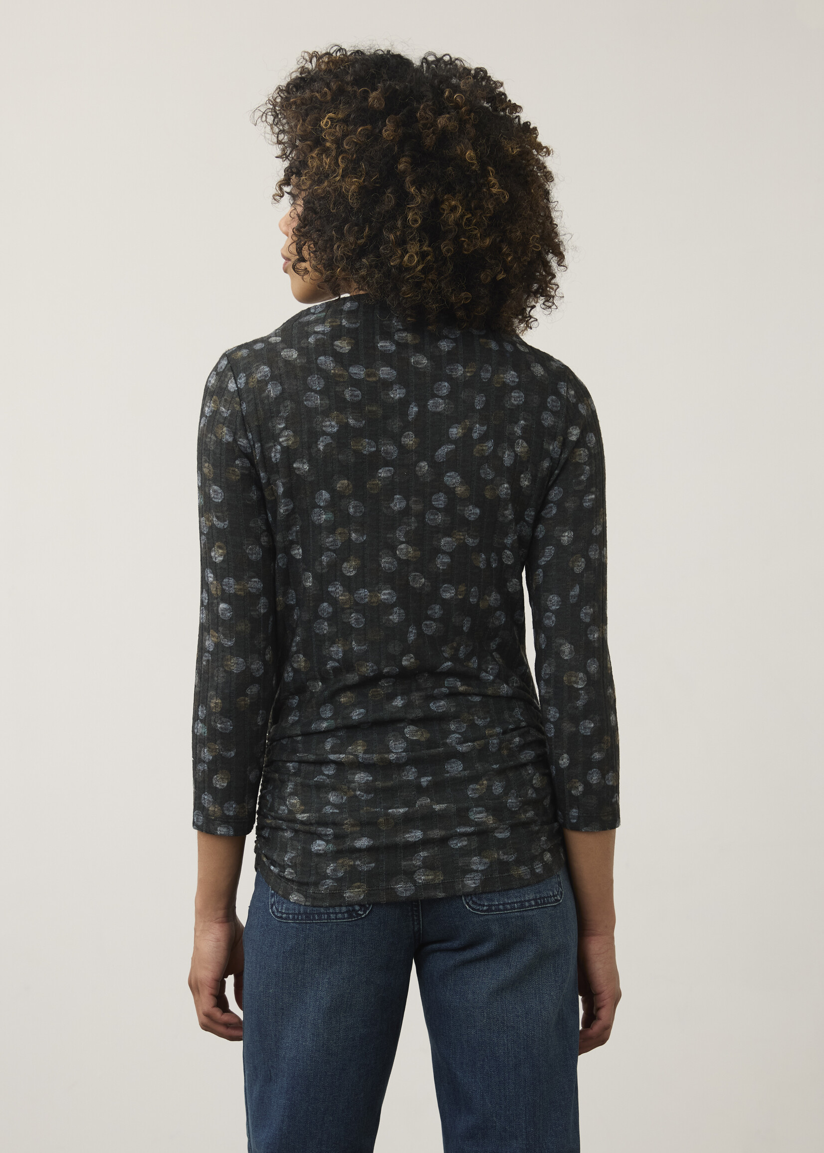 French Dressing Jeans FDJ Mock Neck Long Slv Top