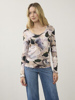 French Dressing Jeans FDJ VNeck Long Sleeve Top