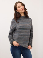 French Dressing Jeans FDJ Boat Neck Long Sleeve Sweater