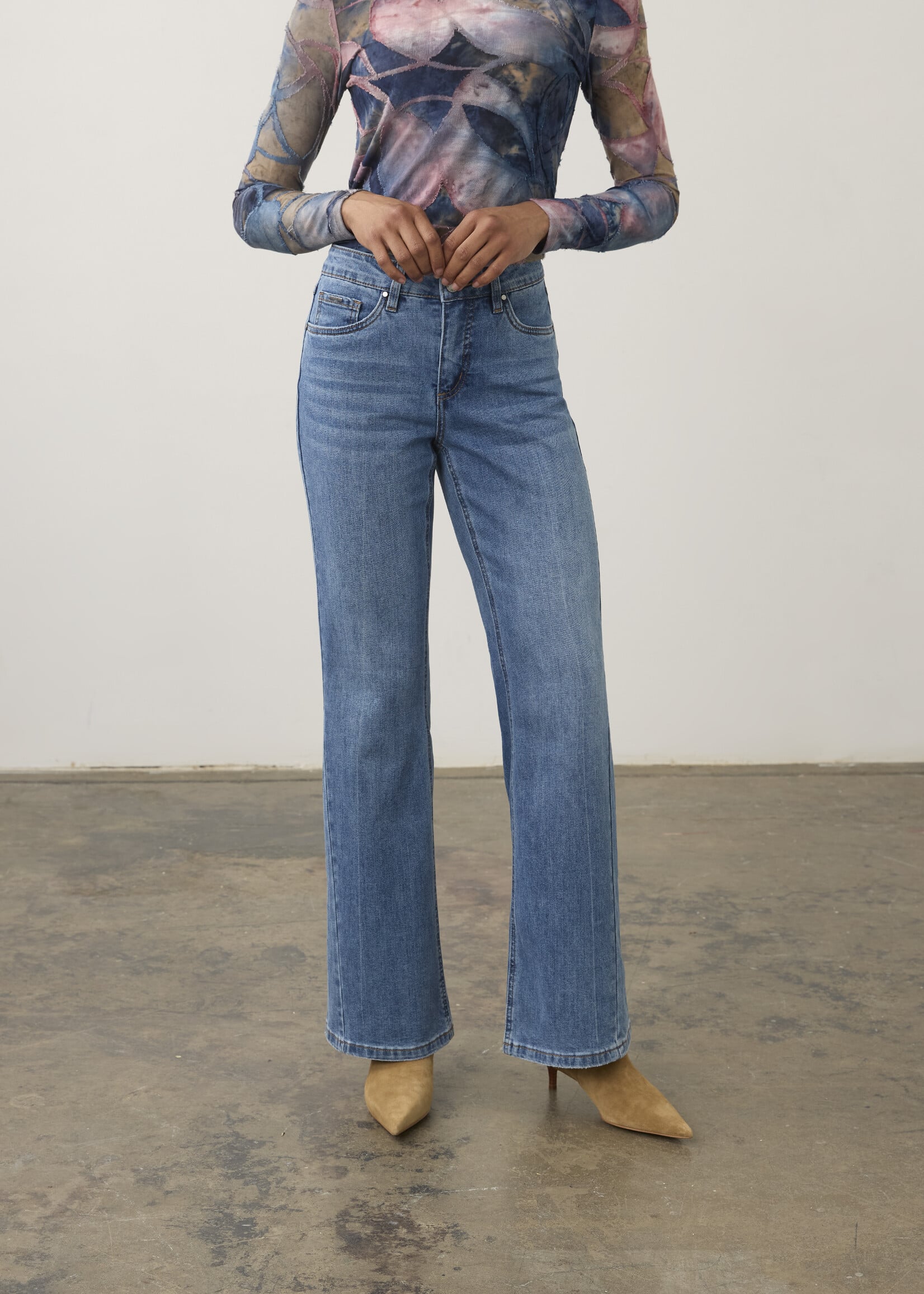 French Dressing Jeans FDJ Olivia Boot Leg Jeans