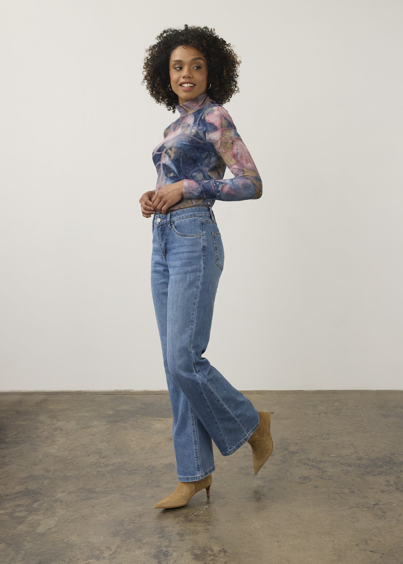 French Dressing Jeans FDJ Olivia Boot Leg Jeans