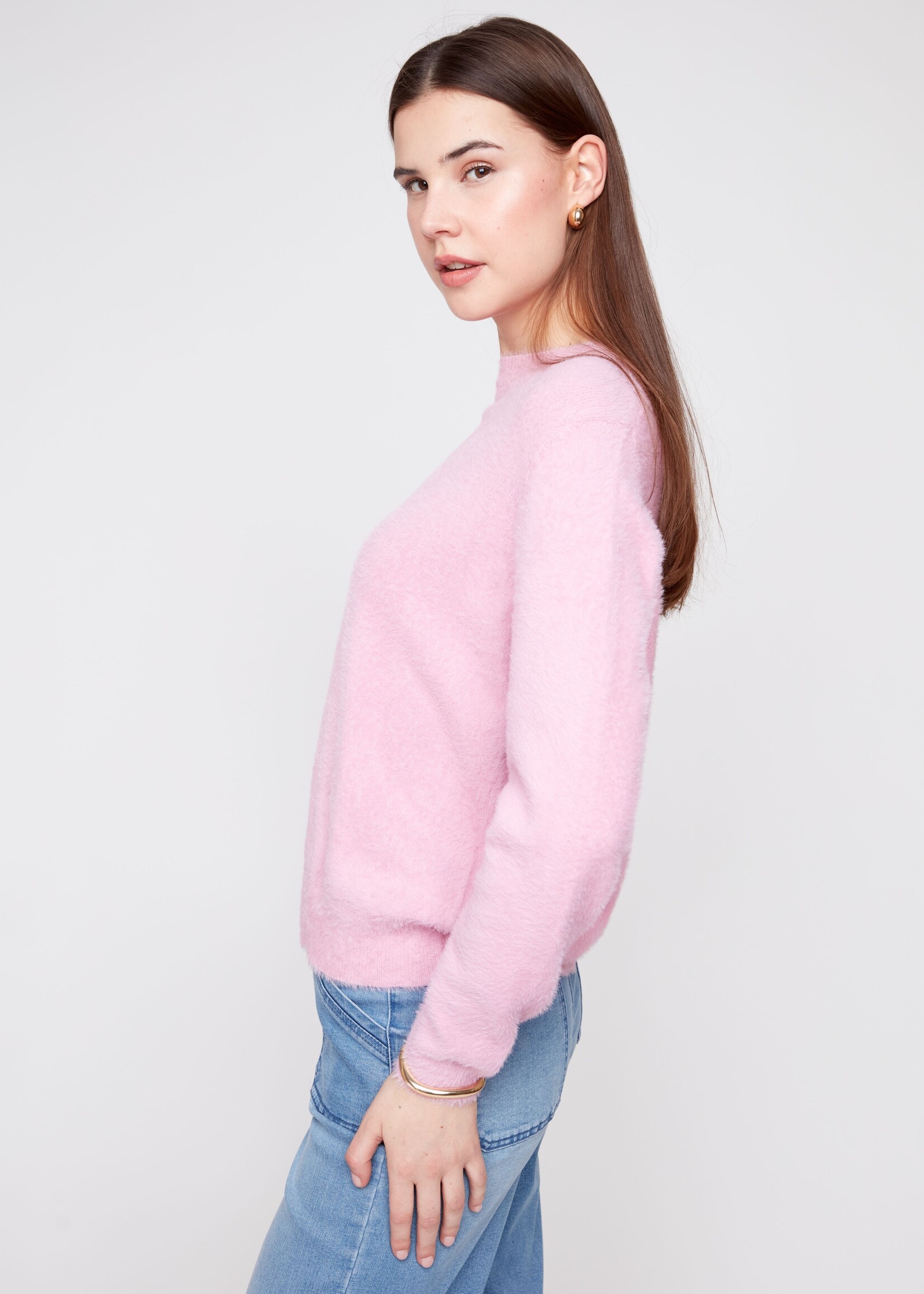 Renuar Renuar Fuzzy Crew Sweater