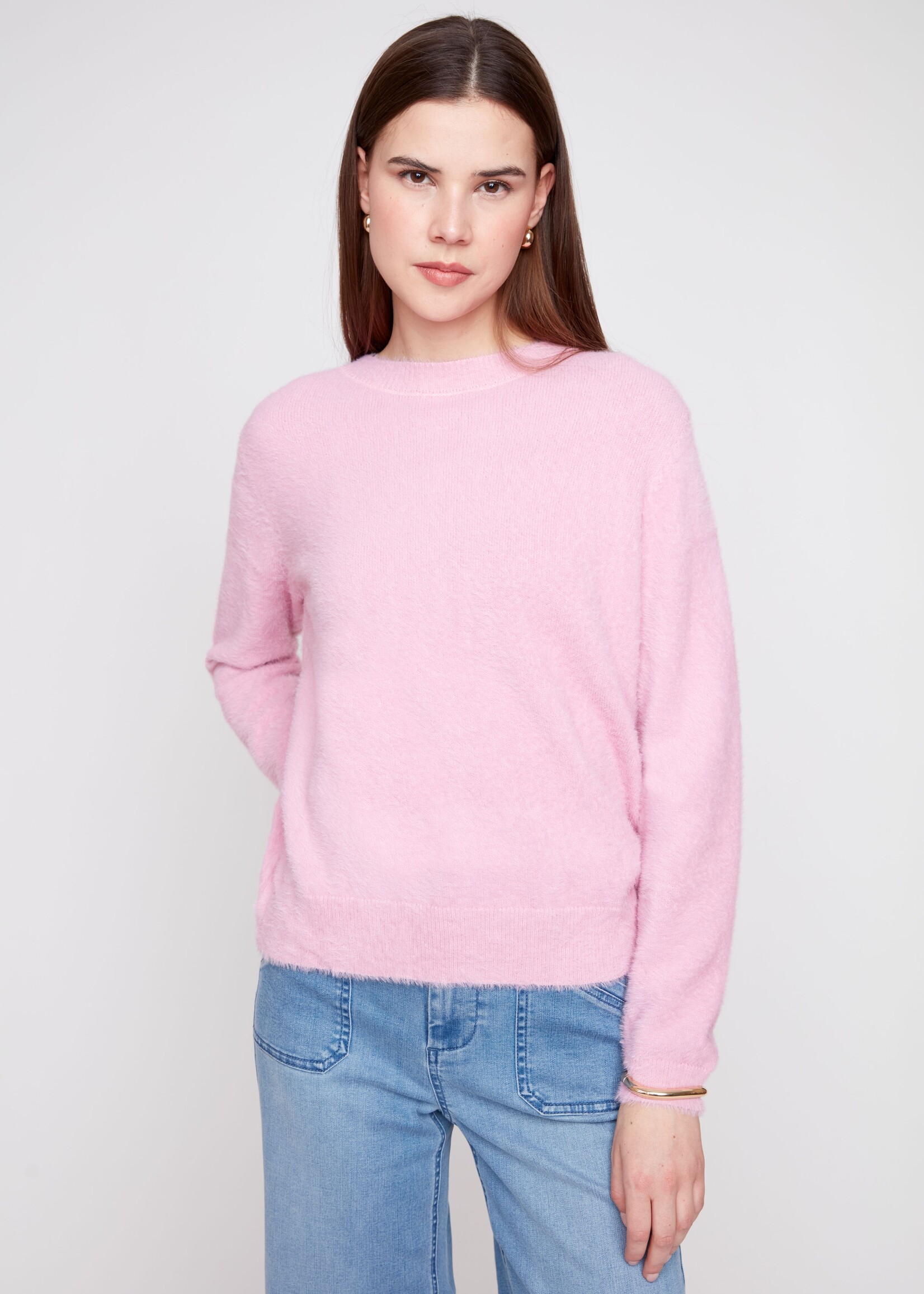 Renuar Renuar Fuzzy Crew Sweater