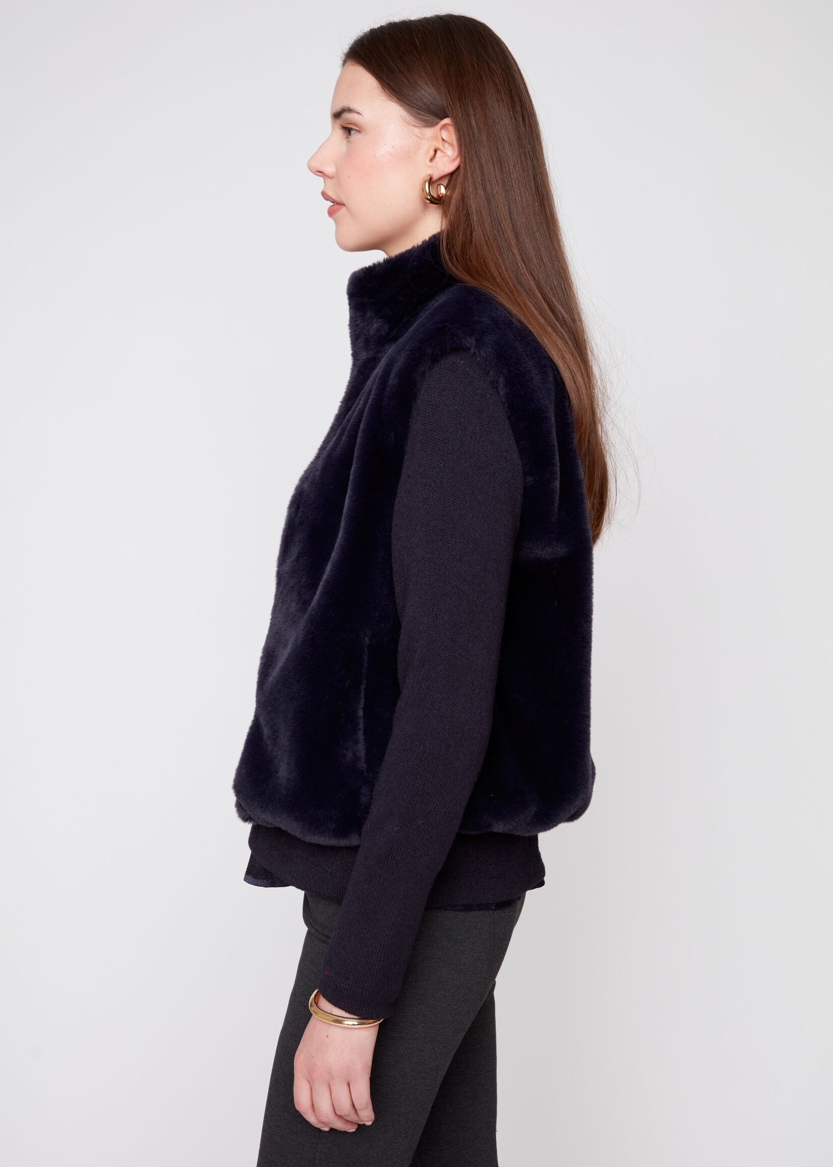 Renuar Renuar Faux Fur Vest