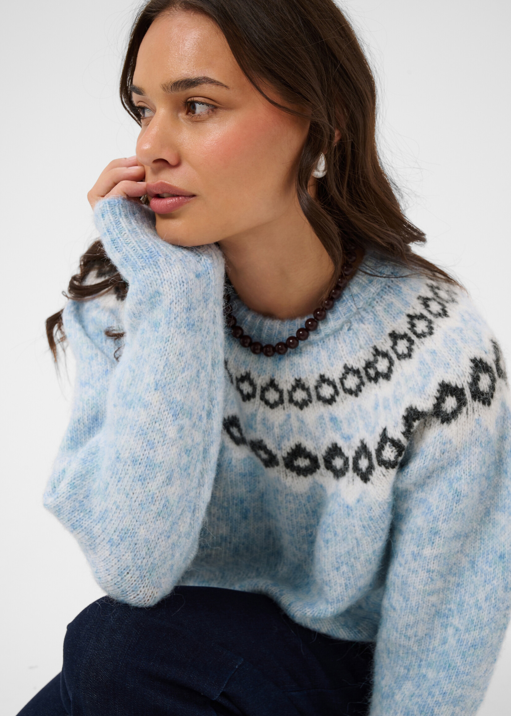 Kaffe Kaffe Berta FairIsle Style Sweater
