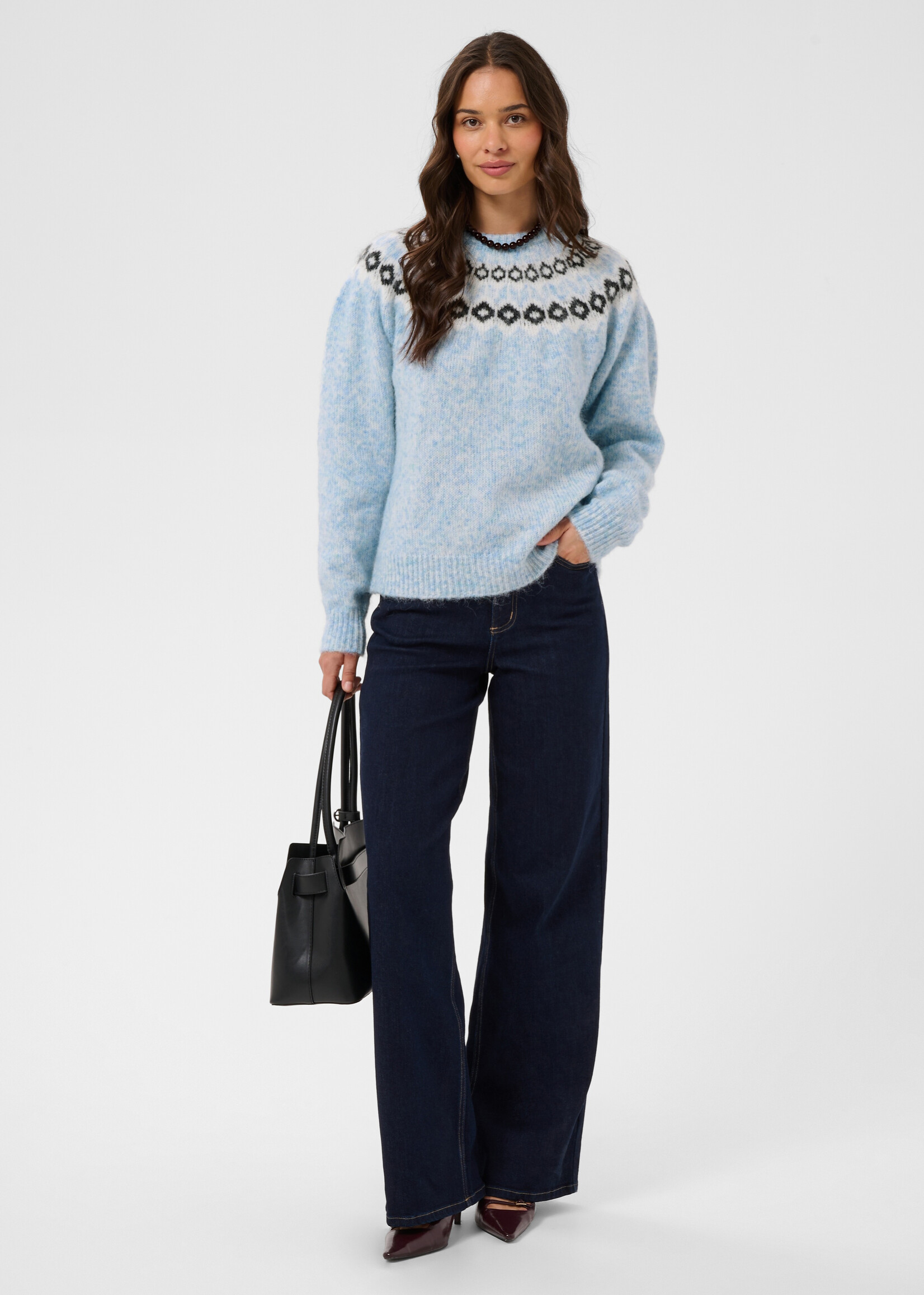 Kaffe Kaffe Berta FairIsle Style Sweater