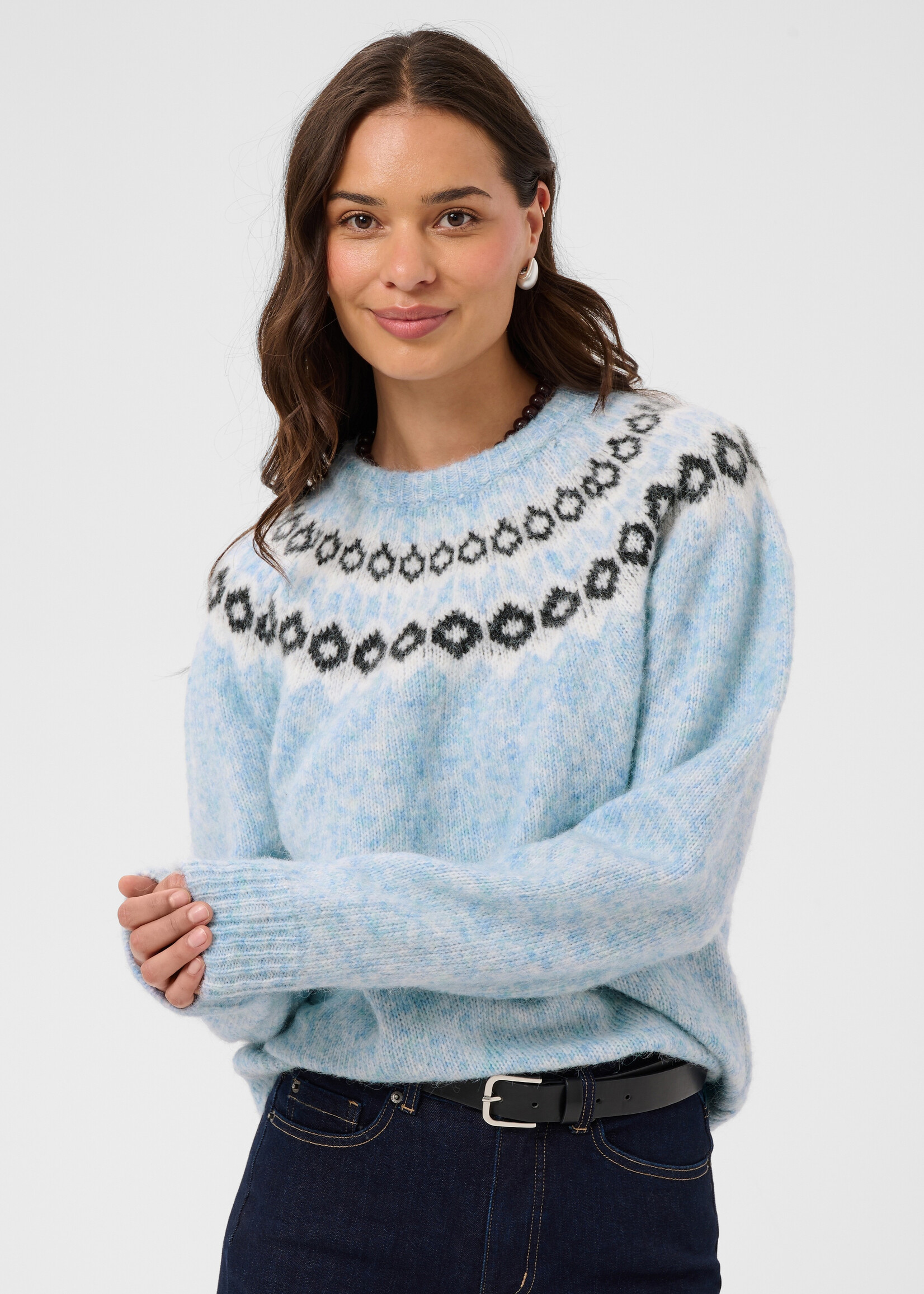 Kaffe Kaffe Berta FairIsle Style Sweater